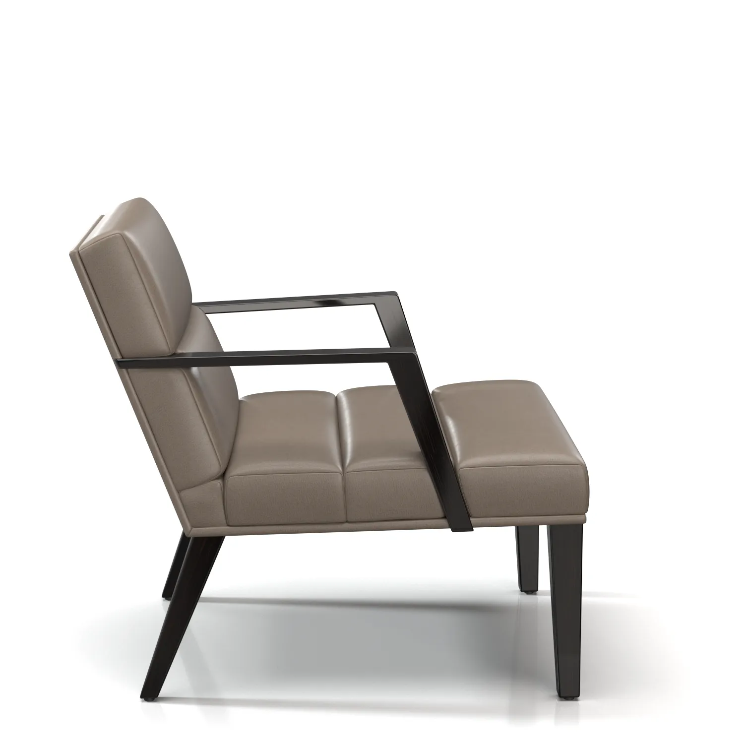 Elana Lounging Arm Chair 3D Model_03